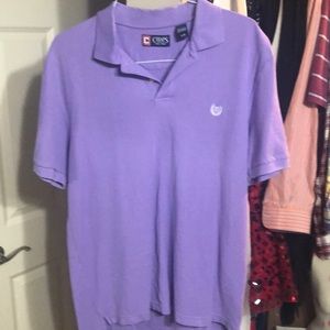 Men’s polo in purple